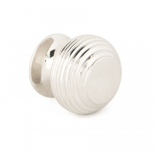 Polished Nickel Beehive Cabinet Knob - Small